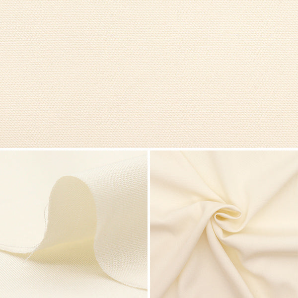 [數量從5開始] 織物 “人造絲伸展白色RST-14WH"