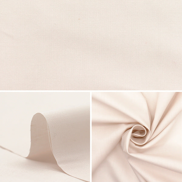 [Quantità a partire da 5] Tessuto "60 prestiti a texture morbida elaborazione semplice ecru 60lawn25-ec"