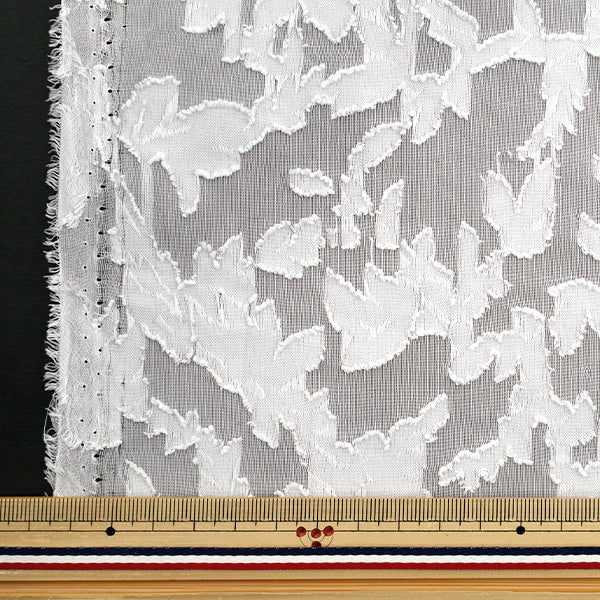 [Cantidad a partir de 5] Tela "cortarJacquard CJAC-BOT-BOT-BOT-BOT-WH"