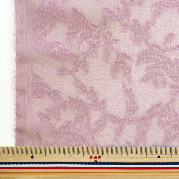 [Menge ab 5] Stoff "schneidenJacquard Botanischer rosa CJAC-BOT-PK"