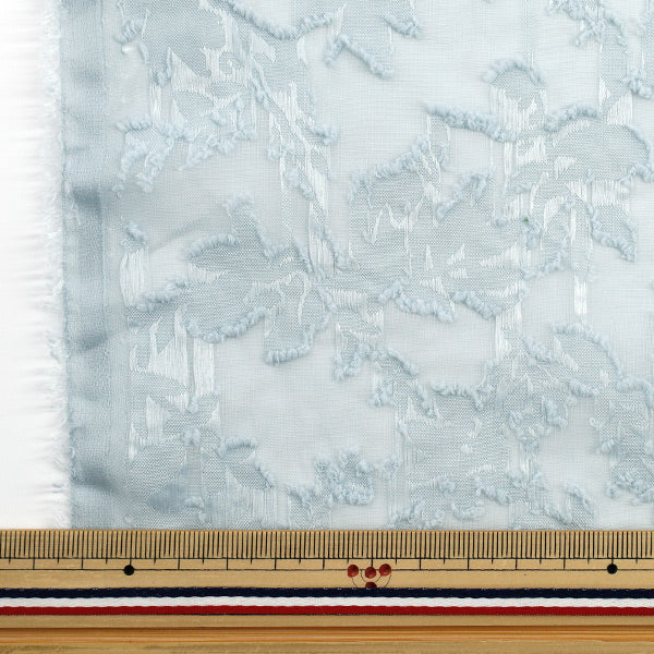 [Quantity starting from 5] Fabric "cutJacquard Botanical Sax CJAC-BOT-SX"