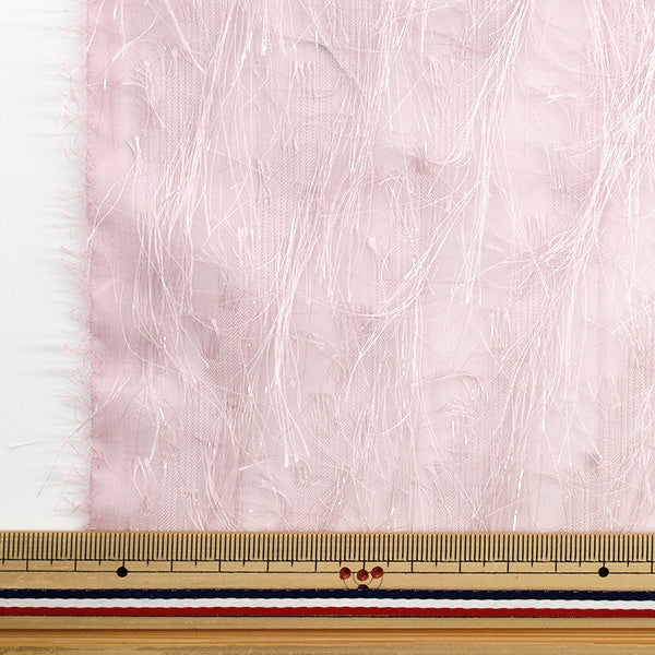 [Cantidad a partir de 5] Tela "cortarJacquard Brillo rosa cjac-lam-pk"