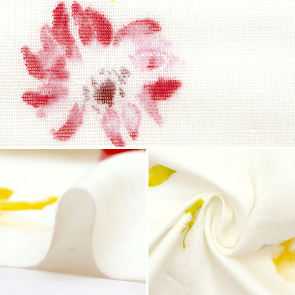 [数量从5开始] 织物 『双层纱布（双纱布）新的早晨我off-white egx-11000-1a" KOKKA