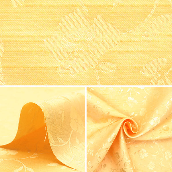 [Cantidad a partir de 5] Tela 『ShantungJacquard Amarillo 203112-12"