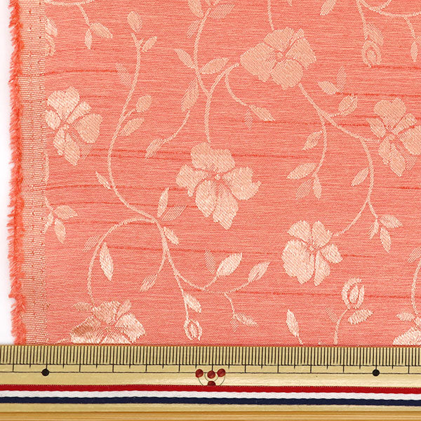 [Cantidad a partir de 5] Tela 『ShantungJacquard Rojo 203112-15"