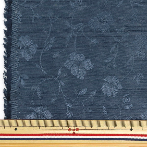 [Cantidad a partir de 5] Tela 『ShantungJacquard Marina 203112-7"