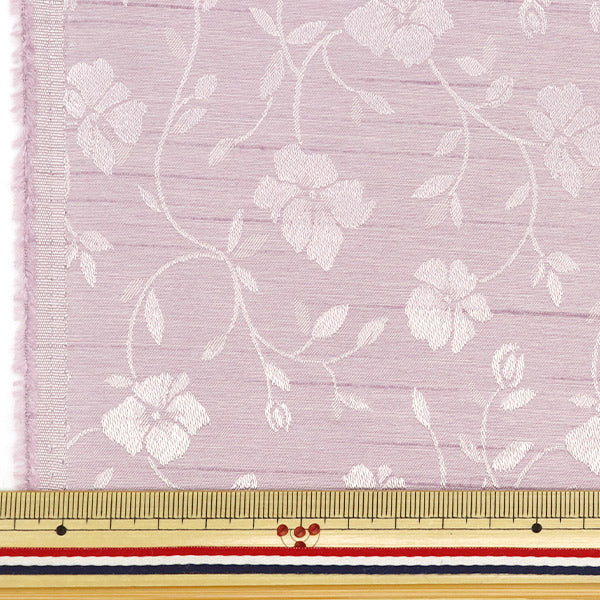 [Quantité à partir de 5] Tissu 『ShantungJacquard Purple 203112-20"