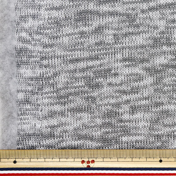 【数量5から】 生地 『ニットフリース 約150cm幅 グレー YJ-NIF-GY』