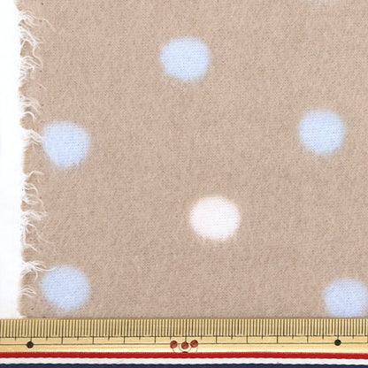 [Dalla quantità 5] Tessuto "Sprint a doppio lato sfiorato, antipilline a punto antipilline marrone ka24-2t-mbr"