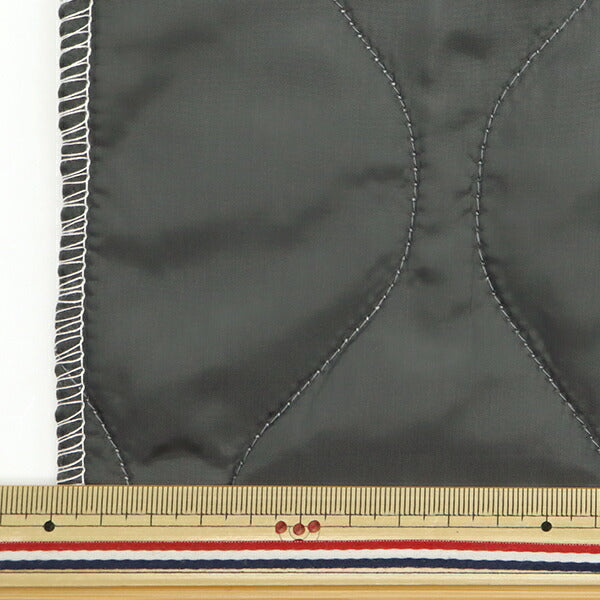 Tela "Quilt Bore River Sibble cortada Tela Aproximadamente 140 x 100 cm de gris oscuro C-KQY-1DGL"