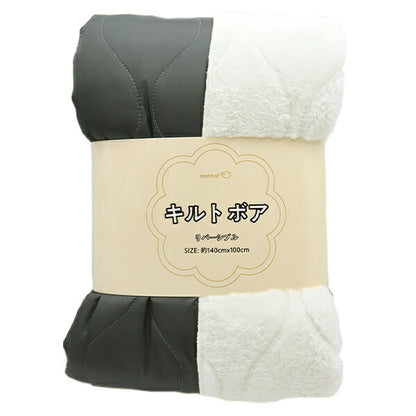 Tela "Quilt Bore River Sibble cortada Tela Aproximadamente 140 x 100 cm de gris oscuro C-KQY-1DGL"