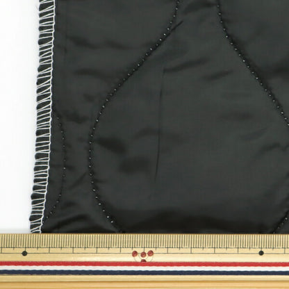 Tela "Quilt Bore River Sibble cortada Tela Aproximadamente 140 x 100 cm Negro C-KQY-1BK"