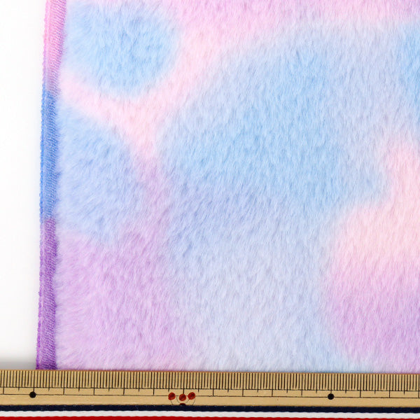 生地 『ユニコーンファー カットクロス 約70×100cm ブルーパープル C-SW-5-BLPU』