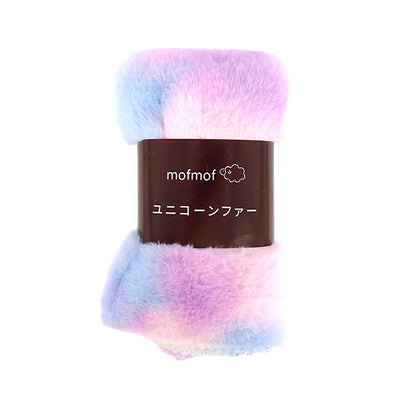 生地 『ユニコーンファー ミニカットクロス 約35×30cm ブルーパープル PW-SW-5-BLPU』