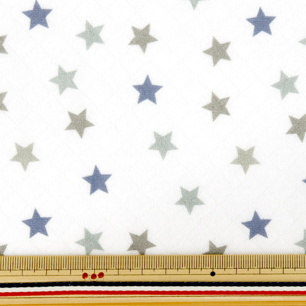 [Quantity from 5] Fabric "Baby knit quilt star 1650-4”