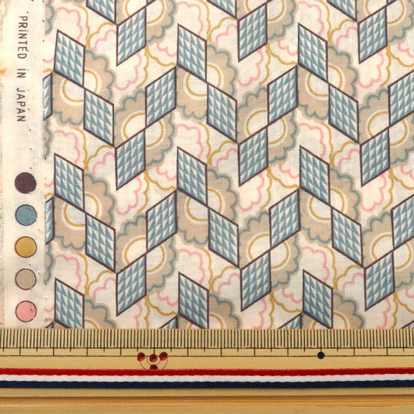 [From quantity 5] Fabric "Liberty Liberty Print Tana lawn Refraction beige] Liberty Japan