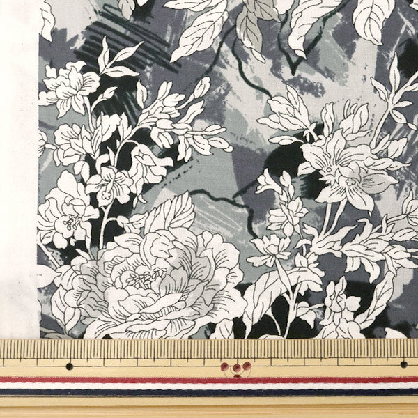 ● [De la cantidad 5] Tela "Liberty Liberty Print Césped Tana Dream Skype Black] Liberty Japan