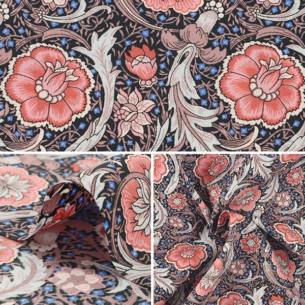 [From quantity 5] Fabric "Liberty Liberty Print Tana lawn Fines pink " Liberty Japan