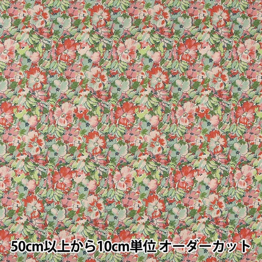 [수량 5에서] 천・원단 "리버티 리버티 프린트 타나론 컬러 필드 핑크] Liberty Japan