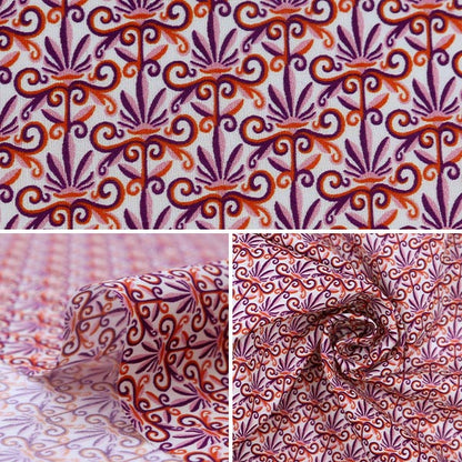 [Из количества 5] Ткань "Liberty Liberty Print Тана газон Королевский фанат 1221103-P21b" Liberty Japan