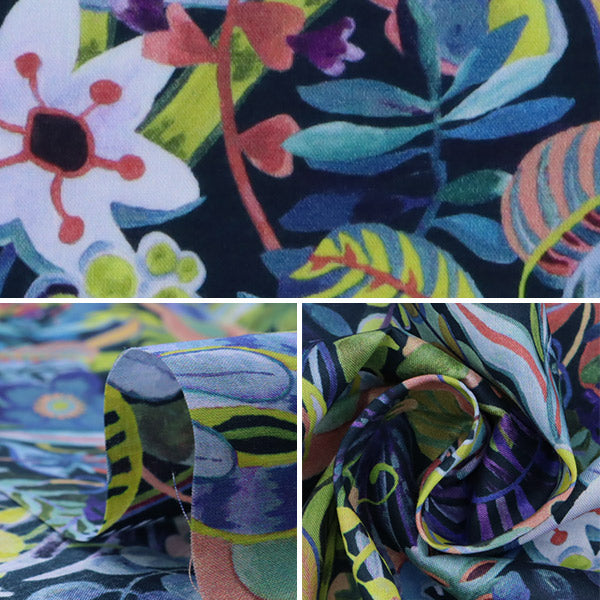 [الكمية من 5] الأقمشة "طباعة الحرية عشب التانا غابة الغابة 1221104-P21A" Liberty Japan