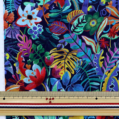 [الكمية من 5] الأقمشة "طباعة الحرية عشب التانا غابة الغابة 1221104-P21B" Liberty Japan