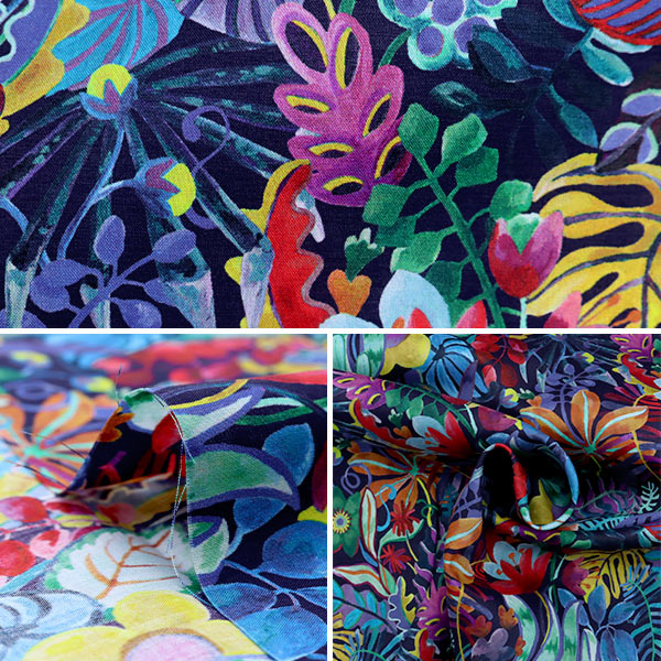 [الكمية من 5] الأقمشة "طباعة الحرية عشب التانا غابة الغابة 1221104-P21B" Liberty Japan