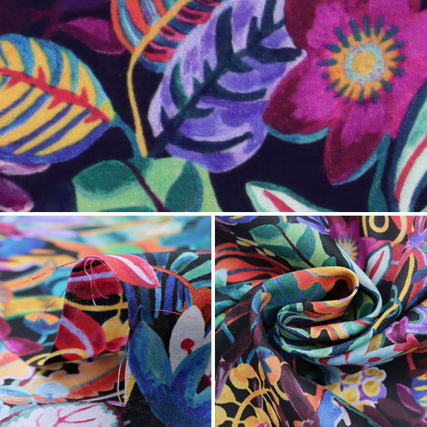 [De la quantité 5] Tissu "Liberty Liberty Print Pelouse Tana Jungle Forest 1221104-P21C" Liberty Japan