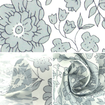 [De la quantité 5] Tissu "Liberty Liberty Print Pelouse Tana Danjo Sky 1221114-P21C" Liberty Japan