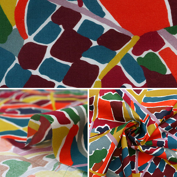 [来自数量5] 织物 "自由自由印刷 塔纳草坪 海洋微风2341121-SD21A" Liberty Japan