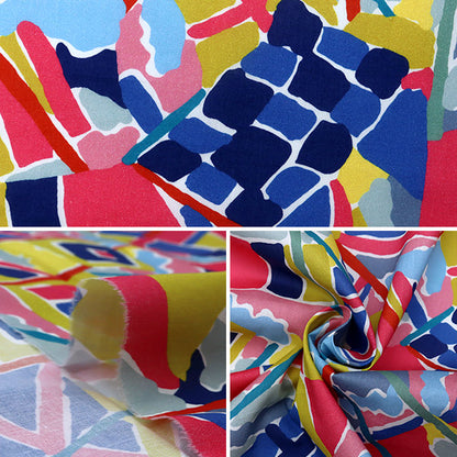 [来自数量5] 织物 "自由自由印刷 塔纳草坪 海洋微风2341121-SD21B" Liberty Japan