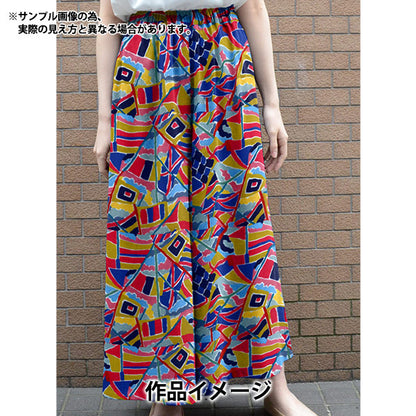 [来自数量5] 织物 "自由自由印刷 塔纳草坪 海洋微风2341121-SD21B" Liberty Japan