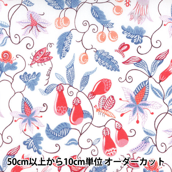 [De la cantidad 5] Tela "Liberty Liberty Print Césped Tana Jitter Bug 3631105-B" Liberty Japan