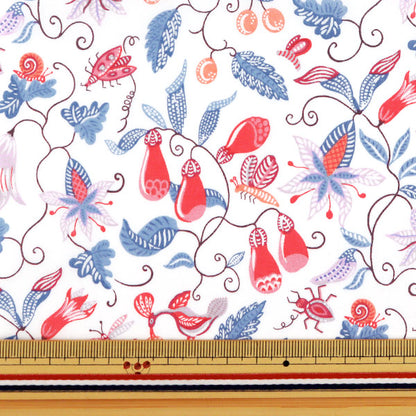 [De la cantidad 5] Tela "Liberty Liberty Print Césped Tana Jitter Bug 3631105-B" Liberty Japan