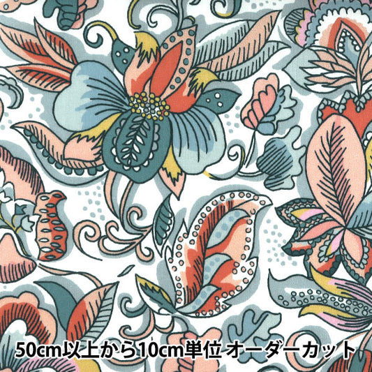 [来自数量5] 织物 "自由自由印刷 塔纳草坪 激情扫帚3631106-A" Liberty Japan