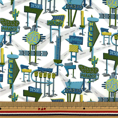 [الكمية من 5] الأقمشة "طباعة الحرية عشب التانا طريق العطلات السريع 3631124-أ" Liberty Japan