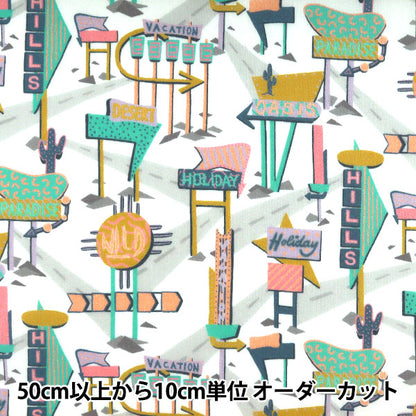 [From quantity 5] Fabric "Liberty Liberty Print Tana lawn Holiday Highway 3631124-B" Liberty Japan