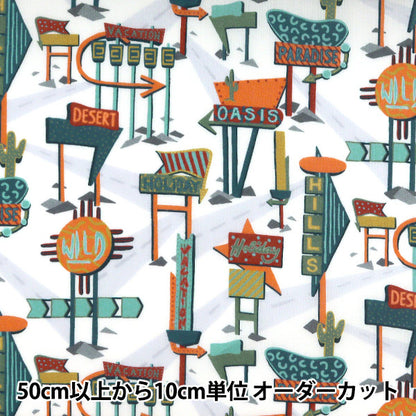 [From quantity 5] Fabric "Liberty Liberty Print Tana lawn Holiday Highway 3631124-C" Liberty Japan