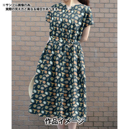 [Из количества 5] Ткань "Liberty Liberty Print Тана газон Шериф Брайан 3631125-A" Liberty Japan