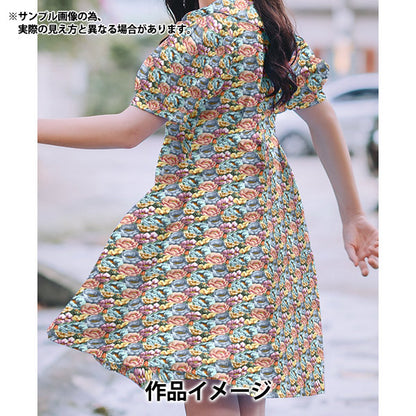 [From quantity 5] Fabric "Liberty Liberty Print Tana lawn Playley 3631128-B" Liberty Japan