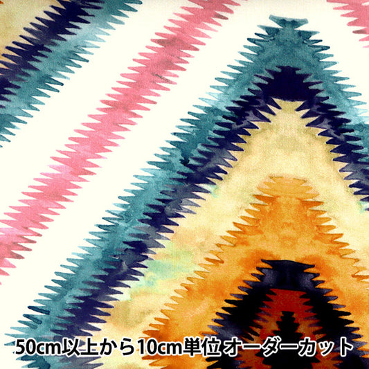 [Из количества 5] Ткань "Liberty Liberty Print Тана газон Geo Jewel 3631131-A" Liberty Japan