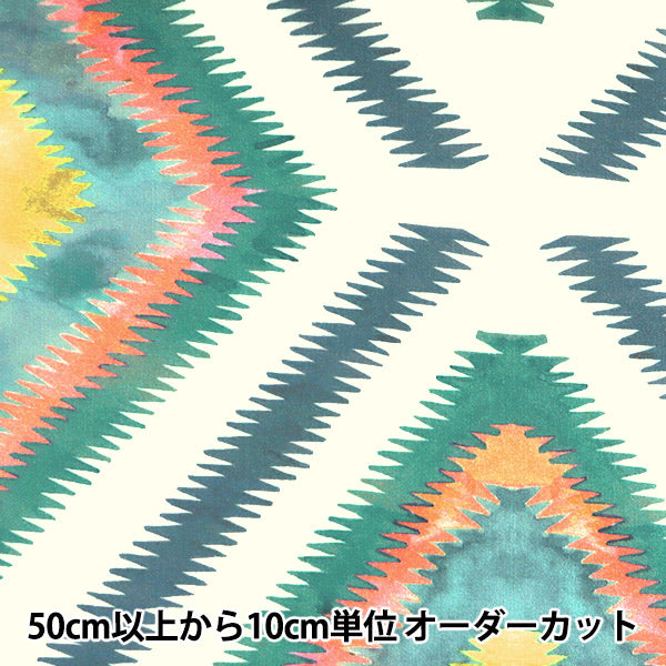 [Из количества 5] Ткань "Liberty Liberty Print Тана газон Geo Jewel 3631131-B" Liberty Japan