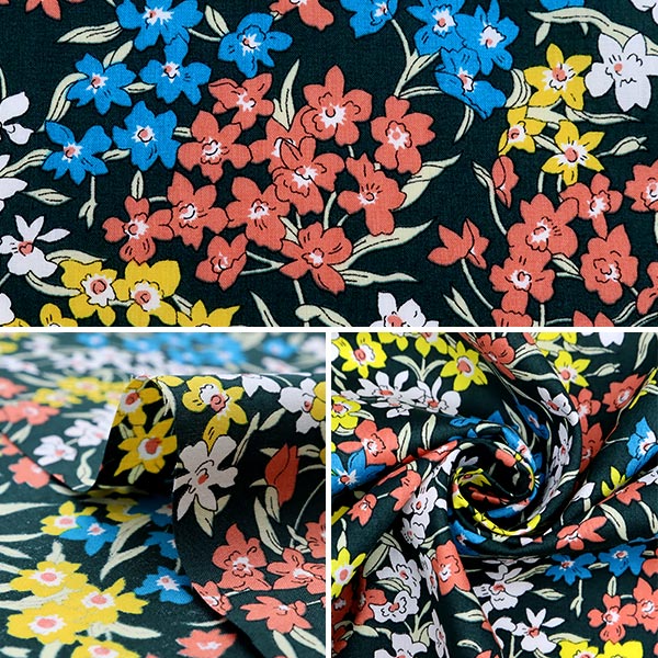 [De la cantidad 5] Tela "Liberty Liberty Print Césped Tana Sea Blossoms 3631136-SD21C" Liberty Japan