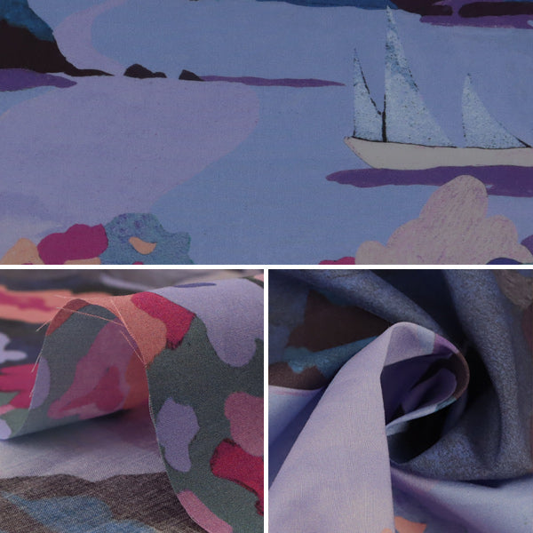 [Dalla quantità 5] Tessuto "Liberty Liberty Print tana de pelouse Parade costale 2321125-SS21C" Liberty Japan