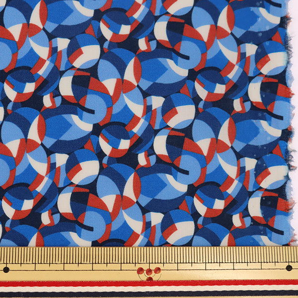 [来自数量5] 织物 "自由自由印刷 塔纳草坪 梦想的地图集弹跳1221113-SD21B" 日本自由