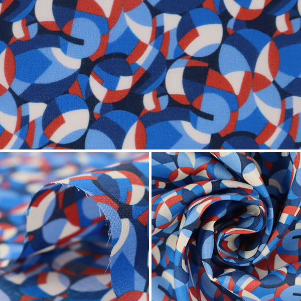 [来自数量5] 织物 "自由自由印刷 塔纳草坪 梦想的地图集弹跳1221113-SD21B" 日本自由