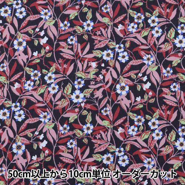 [来自数量5] 织物 "自由自由印刷 塔纳草坪 布莱顿开花3639102-ye" Liberty Japan