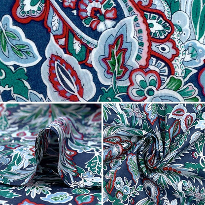 [From quantity 5] Fabric "Liberty Liberty Print Tana lawn Fur Away Paisley] Liberty Japan