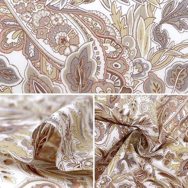 [Dalla quantità 5] Tessuto "Liberty Liberty Print tana de pelouse Pelliccia via paisley] Liberty Japan