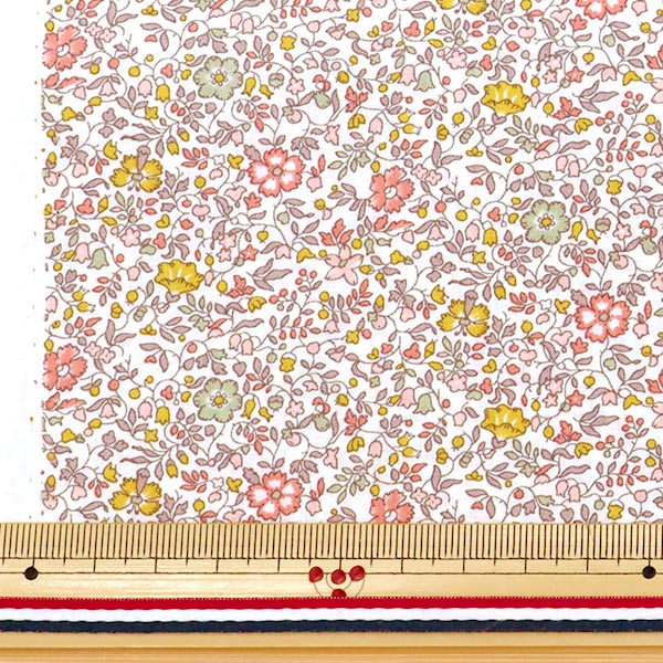 [Dalla quantità 5] Tessuto "Liberty Liberty Print tana de pelouse Katie e Millie] Liberty Japan